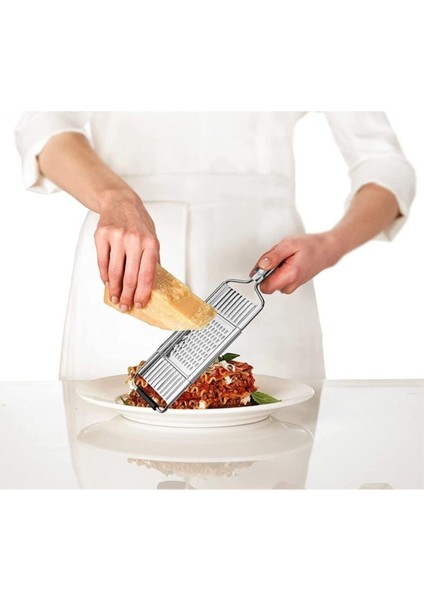 Profesyonel 3 Bıçaklı Çoklu Dilimleyici ve Rende Paslanmaz Çelik Sebze ve Peynir Rendesi fiyatları
