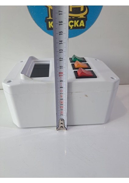 Dijital Termostat Pano Kutusu 3 Şalter Dahil 18X11.5X8.5