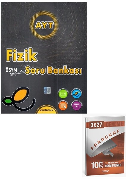 Endemik 2026 Ayt Fizik Soru Bankası+Anla Kazan Paragraf