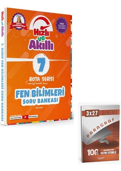 Tammat 2026 7. Sınıf Fen Bilimleri Rota Serisi Hızlı ve Akıllı Soru Bankası+Anla Kazan Paragraf