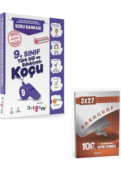 Tammat 2026 9. Sınıf Türk Dili ve Edebiyatı Origami Soru Bankası+Anla Kazan Paragraf