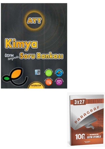 Endemik 2026 Ayt Kimya Soru Bankası+Anla Kazan Paragraf