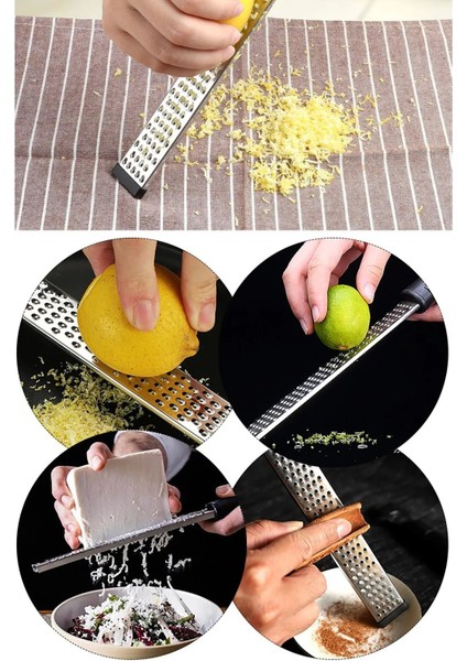 Uzun Limon Peynir Sarımsak Rendesi, Uzun Rende, Pratik Uzun El Rendesi