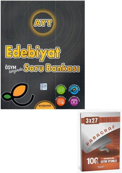 Endemik 2026 Ayt Edebiyat Soru Bankası+Anla Kazan Paragraf