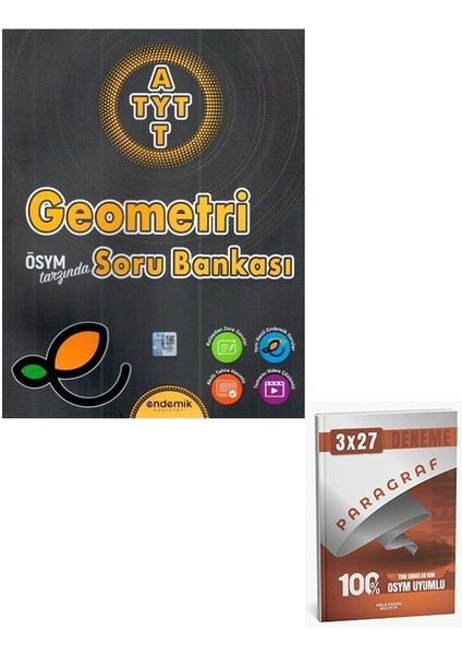 Endemik 2026 Tyt Ayt Geometri Soru Bankası+Anla Kazan Paragraf