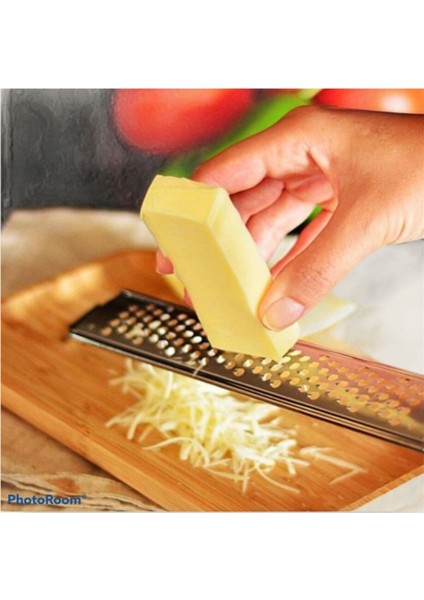 Renkli Saplı Uzun Limon ve Sarımsak Rendesi