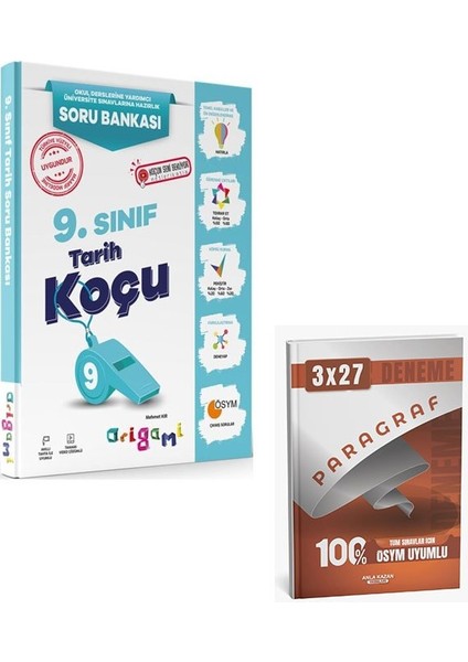 Tammat 2026 9. Sınıf Tarih Origami Soru Bankası+Anla Kazan Paragraf