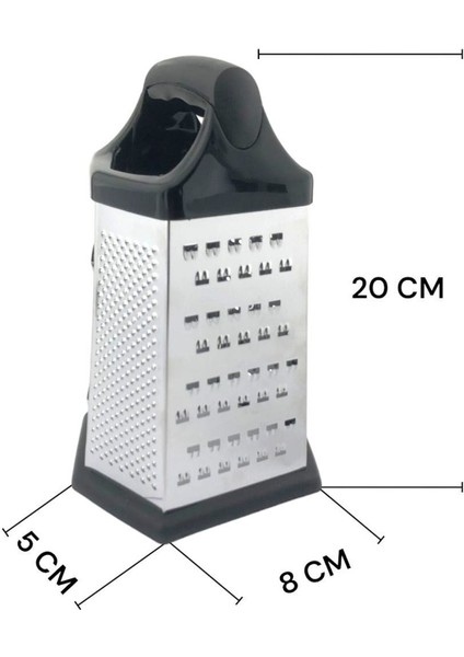 Rende Altıgen Paslanmaz Çelik Siyah Saplı Rende fırsatları