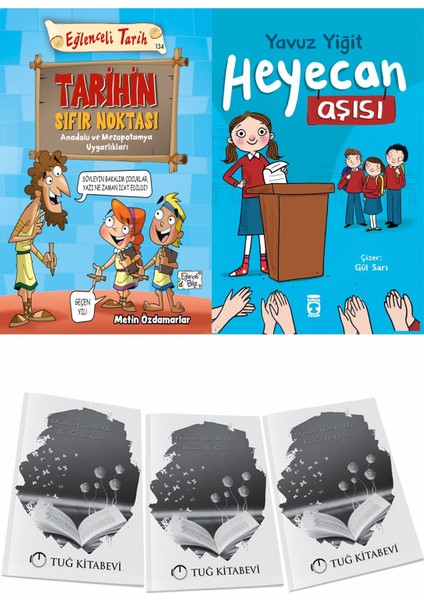 Tarihin Sıfır Noktası Anadolu ve Mezopotamya Uygarlıkları ve Heyecan Aşısı + Hediyeli