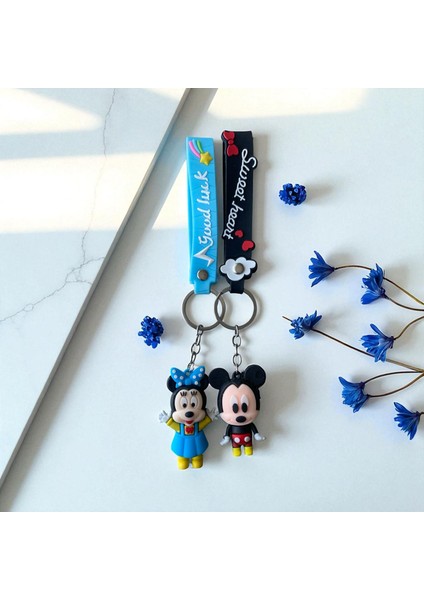 Minnie & Mickey Çift Anahtarlık