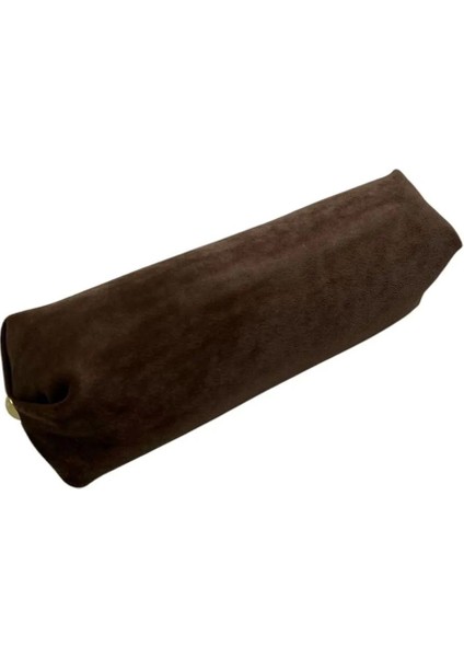Kahverengi Süet Kumaş 20 cm Rulo Takı Yastığı, Şık ve Kullanışlı Tasarım fiyatları
