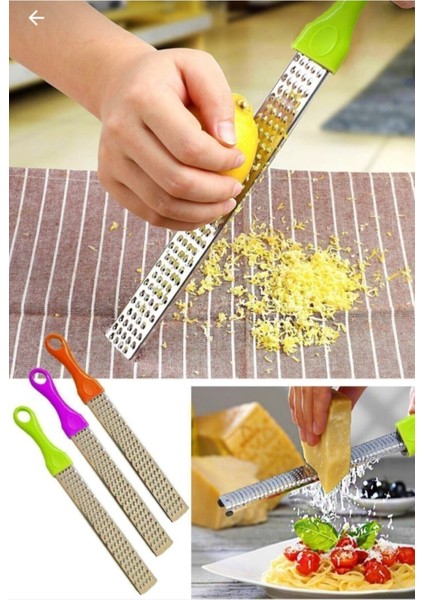 Uzun Limon Peynir Sarımsak Rendesi,