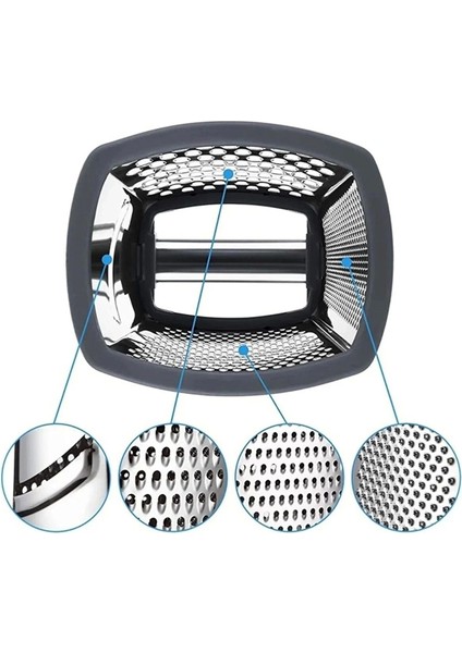 Paslanmaz Büyük Boy Çelik Rende Silikon Tabanlı Çok Fonksiyonlu Çelik Rende fiyatları