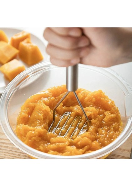 Paslanmaz Metal Patates Ezici 24 cm fiyatları