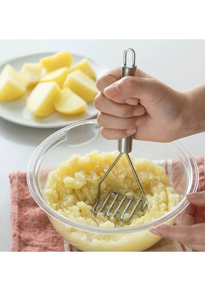 Paslanmaz Metal Patates Ezici 24 cm modelleri