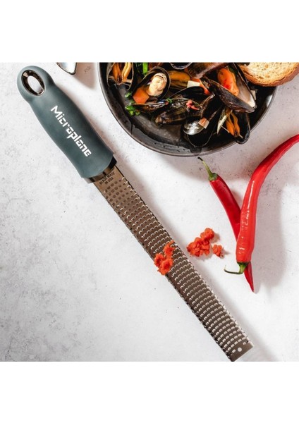 Premium Classic Paslanmaz Çelik Koyu Gri Zester fiyatları