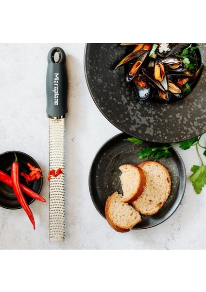 Premium Classic Paslanmaz Çelik Koyu Gri Zester modelleri