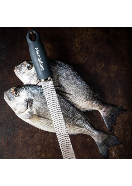 Premium Classic Paslanmaz Çelik Koyu Gri Zester fırsatları