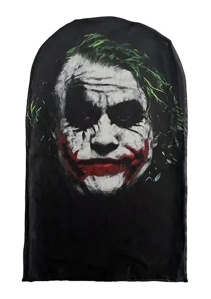 3D Komik Elyaf File Çorap Maske Ünlü Serisi Parti Simülasyon Tam Yüz Maskesi Joker