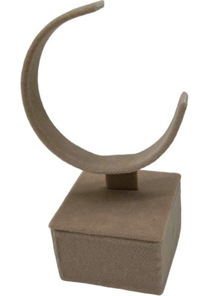 Bej Tekli Kelepçe Çekim ve Sergileme Standı, Takı Düzenleme Için Ideal fiyatları