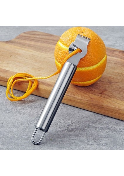 Narenciye Portakal Limon Kabuk Çizici Sıyırıcı Soyucu Rende