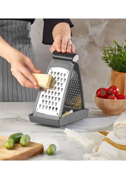 Paslanmaz Lüks Hazneli Fonksiyonlu Pratik Kullanım Katlanabilir Rende fiyatları