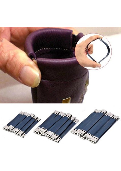 5 Takım Bozuk Para Cüzdanı Için Esnek Metal Iç Flex Çerçeve Deri El Aletleri