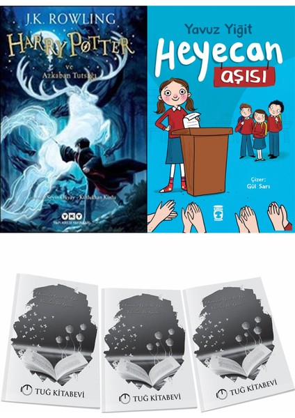 Harry Potter ve Azkaban Tutsağı ve Heyecan Aşısı + Hediyeli