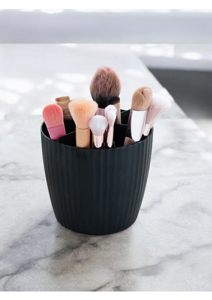 7 Bölmeli Çok Amaçlı Fanus Kapaklı Organizer, Makyaj ve Banyo Düzeni Için Ideal fiyatları