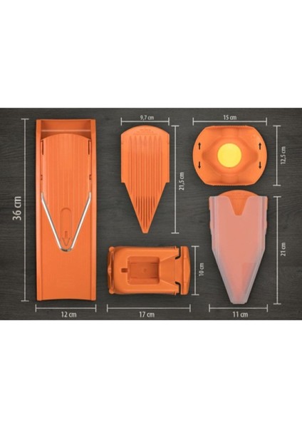 Borner V1 Mutfak Rendesi Turuncu Renk.pro Set fiyatları