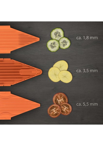 Borner V1 Mutfak Rendesi Turuncu Renk.pro Set