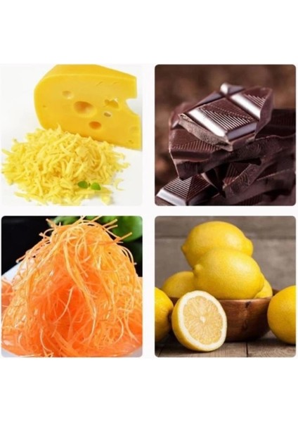 Pratik Peynir, Çikolata, Sarımsak, Limon ve Portakal Kabuğu Rendesi (Karışık Renk) fırsatları