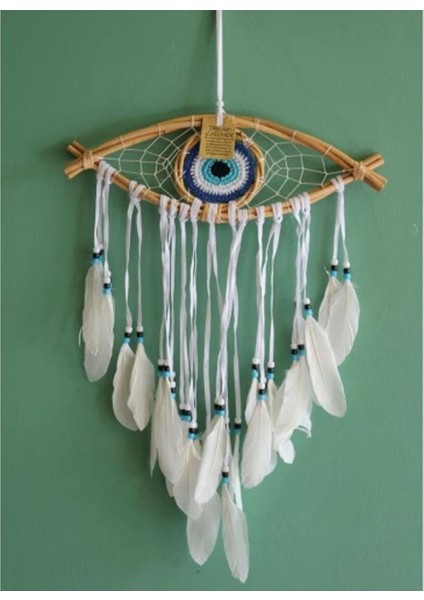 Rüya Kapanı Dream Catcher Göz Tasarımı Çok Renkli, Şık ve Enerjik Tasarım