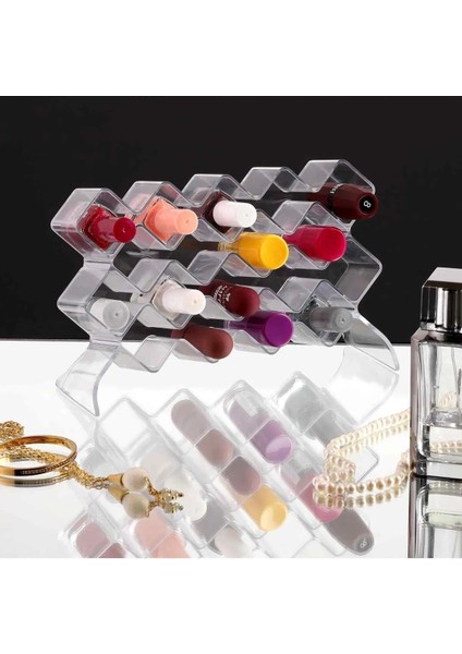 Şık ve Kullanışlı Makyaj ve Takı Düzenleyici, Beyaz Renk, Pratik Tasarım