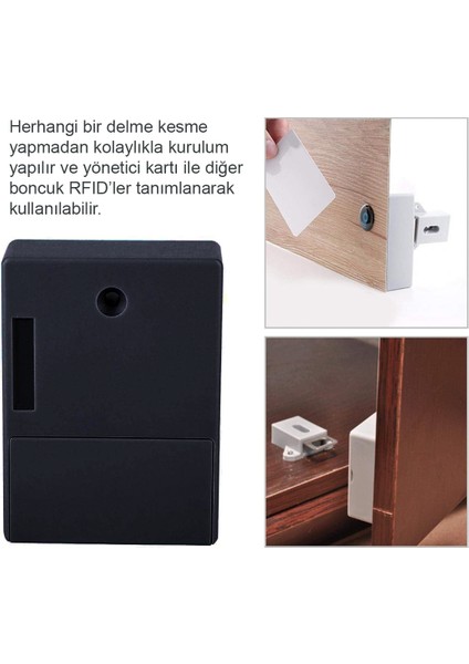 Gizli Çekmece Dolap Rfıd Kapı Güvenlik Kilidi, Akıllı Kilit, Görünmez Kilit, Elektronik Rfıd Kart Açıklığı, Ic Kart Sensörü, Fabrikalar, Sauna Kütüphaneleri ve Ofisler Için Dolap Çekmecesi fiyatları
