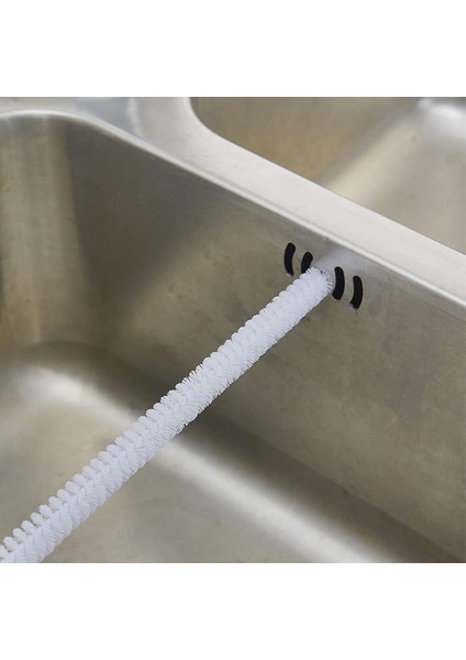 Gider Lavabo Borusu Açma, Petek, Kalorifer Temizleme Fırçası, 70 Cm, Esnek,