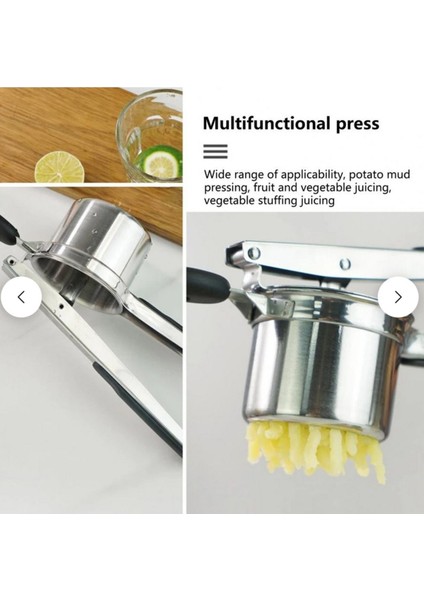 Patates Ezici 24.;5 cm Çap: 8 cm Ikea Paslanmaz Çelik fırsatları