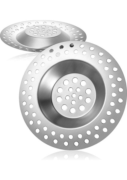 ( 2 Adet ) Mutfak Lavabo Küvet Banyo Tıkacı Ev Ofis Stüdyo Banyo Gider Tıpası Kapağı Tıkaç Süzgeç