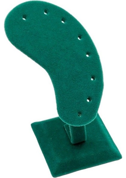 Yeşil Renkli Kulak Küpe ve Takı Standı, Şık ve Kullanışlı Tasarım