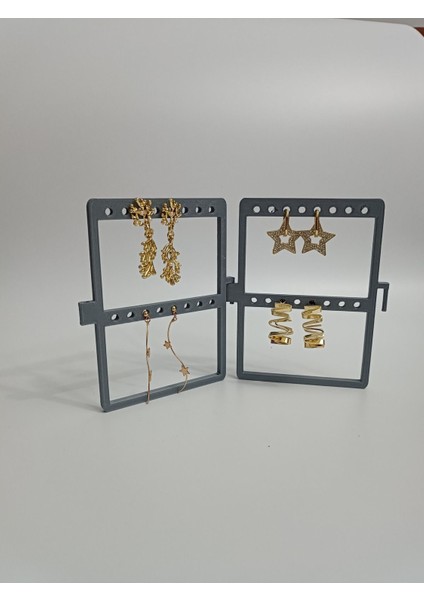 Gri Çoklu Küpe Organizer Standı, Düzen ve Şıklık Için Ideal Seçenektir. modelleri