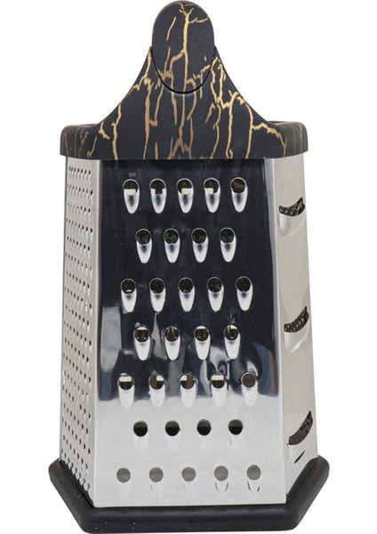 Mermer Desenli Altıgen Rende Paslanmaz Çelik Rende Silikon Saplı Rende modelleri