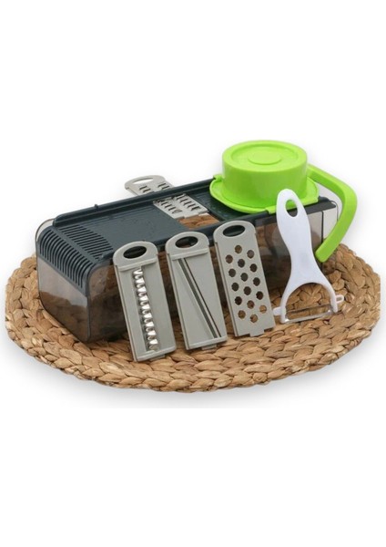 Paslanmaz Çelik Kesici Ağızlıklı Sebze ve Meyve Dilimleyici Doğrayıcı KW-230 FMA632317