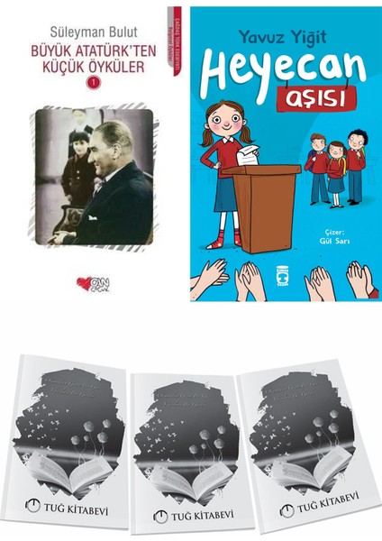 Büyük Atatürk'ten Küçük Öyküler 1 ve Horozumu Kaçırdılar Bir Keloğlan Masalı + Hediyeli