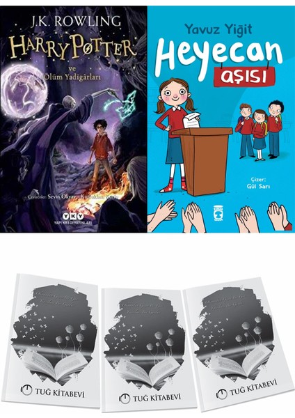 Harry Potter ve Ölüm Yadigârları ve Horozumu Kaçırdılar Bir Keloğlan Masalı + Hediyeli