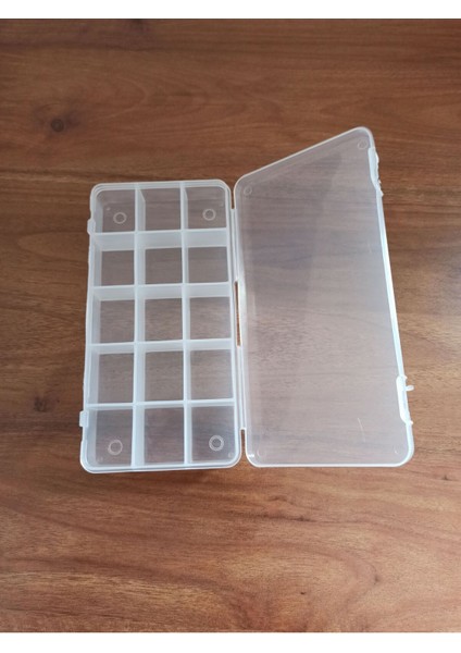 Turuncu 15 Gözlü Takı Organizer Kutu, Şık ve Kullanışlı Depolama Çözümü fiyatları