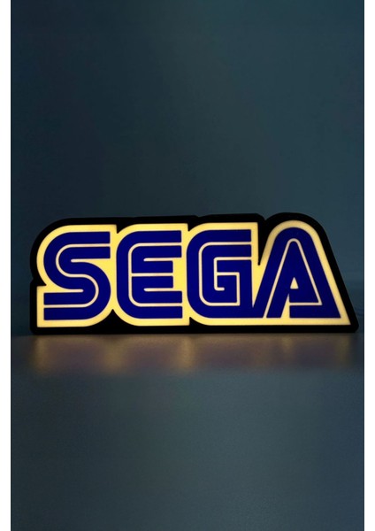 Çok Renkli Sega Tasarımlı Güzel Gece Lambası