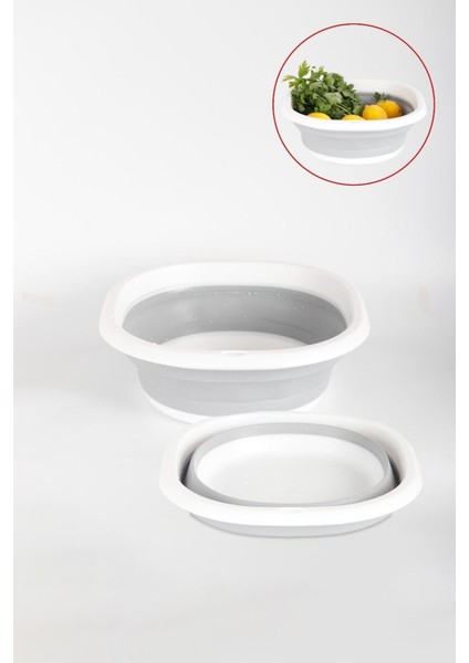 4’lü Akordiyon Katlanır Badya Leğen Süzgeç Seti indirimleri