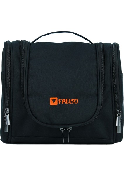 Siyah Seyahat ve Kişisel Bakım Organizer Çantası, Pratik ve Şık Tasarım