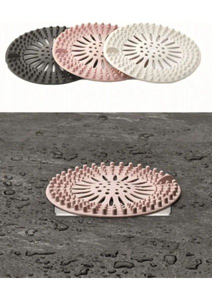 Silikon Banyo ve Mutfak Gider Kapatıcı Çöp Tutucu Lavabo Süzgeci fırsatları