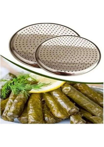 Yaprak Dolma Pazı Sarma Makinası 3 Lü Set (Sarma Makinası + 20CM Sarma Taşı+ Tencere Altlık 20CM fırsatları